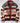 ZAND4 Men's Aztec Knitting Western Cardigan - Red