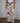 Bold Chrysanthemum Floral Printed Jeans Wide Leg Pants
