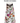 Bold Chrysanthemum Floral Printed Jeans Wide Leg Pants