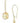 KENDRA SCOTT DAPHNE WIRE DRP GLD 146 Daphne Wire Drop Earrings