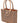 RAFTER T RANCH CO. BL647NAT – Tote Hand Bag Natural Brown with Full Floral Carving