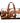 ADBGS174TAW-DUFFEL HAIR-ON LEATHER LADIES HANDBAG