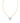 KEDNRA SCOTT Jolie Pendant Necklace - Gold dichroic glass