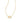 KENDRA SCOTT Elisa Gold Texas Necklace in Ivory Mother-of-Pearl