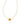 KENDRA SCOTT Candy Corn Gold Short Pendant Necklace in Candy Corn Magnesite