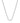 KENDRA SCOTT Emery Silver Tennis Necklace in White Crystal