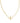 KENDRA SCOTT Pearl Gold Letter D Short Pendant Necklace in White Pearl