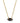 KENDRA SCOTT Bailey Gold Pave Short Pendant Necklace in Black Crystal