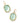 KENDRA SCOTT DAPHNE DROP GLD 333 Daphne Gold Drop Earrings in Light Green Mother-of-Pearl