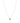 KENDRA SCOTT FRMD TESS STLT RHD 080 Framed Silver Tess Satellite Short Pendant Necklace in Platinum Drusy