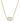 Kendra Scott - WHITE/GOLD ELISA LUXE SHORT PENDANT NECKLACE
