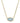 Kendra Scott - LIGHT BLUE/GOLD ELISA LUXE SHORT PENDANT NECKLACE