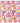 Sensibling Corp. - Abstract Tropical Bloom Printed Square Silky Satin Scarf - Purple