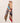 Sensibling Corp. - Abstract Pattern Printed Twilly Skinny Scarf - Red