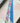 Sensibling Corp. - Paisley Pattern Print Silky Twilly Skinny Scarf - Light Blue