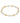 ENewton - Dignity Sincerity Gold 5mm Bracelet - Pearl