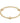 ENewton - Signature Cross 3mm Gold Bracelet - Gold