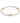 ENewton - Signature Cross 4mm Pearl Bracelet - Gold