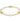 ENewton - Signature Cross Off-White & Admire Gold 3mm Gold Bracelet