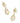 Kendra Scott - ADRIANA SCALLOP FRAME HUGGIE EARRINGS