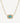 SpurWest - Ultra Mini Belt Buckle Necklace (Oasis)