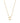 KENDRA SCOTT Letter C Pendant Necklace in Gold Metal