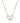 KENDRA SCOTT Heart Letter L Short Pendant Necklace in Gold Ivory Mother of Pearl