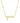 KENDRA SCOTT Mama Crystal Short Pendant Necklace in Gold