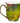 Christian Art Gifts Mug Blue/White Peacock Blessed Jer. 17:7