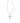 KENDRA SCOTT CROSS CRYSTAL PENDANT NECKLACE SILVER WHITE CRYSTAL