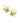 KENDRA SCOTT Bianca Butterfly Huggie Earrings in Gold Green Mix