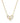 KENDRA SCOTT Heart Letter K Short Pendant Necklace in Gold Ivory Mother of Pearl