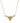 KENDRA SCOTT Longhorn Short Pendant Necklace in Gold Variegated Orange Magnesite