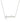 KENDRA SCOTT Grandma Crystal Short Pendant Necklace in Silver