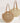 ACCITY Women Hollow Flower Round Straw Bag