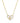 KENDRA SCOTT Heart Letter B Short Pendant Necklace in Gold Ivory Mother of Pearl