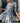 HIDDENBRAND Ink Print Vintage Puff Sleeve Elegant Shirt Dress