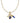 KENDRA SCOTT Catherine Vintage Gold Charm Necklace