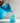 Verve Culture Handblown Glass Pitcher - Aqua