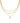 KENDRA SCOTT Mini Elisa Triple Strand Necklace in Gold Iridescent Drusy