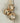 Holiday Depot Inc. 13inL Distressed Bell Stringx3-Gold
