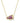 KENDRA SCOTT Cheer Short Pendant Necklace in Gold Maroon Magnesite