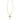 KENDRA SCOTT Cross Crystal Pendant Necklace in Gold White Crystal