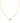 KENDRA SCOTT VOLLEYBALL SHORT PENDANT NECKLACE GOLD WHITE MOTHER OF PEARL
