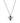 KENDRA SCOTT Bee Short Pendant Necklace in Silver Black Yellow Mix