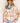 NINEXIS Printed Short-Sleeved Chiffon Top