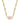 KENDRA SCOTT Elisa Figaro Chain Short Pendant Necklace in Gold Pink Iridescent Mother of Pearl