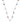 KENDRA SCOTT Sierra Star Crystal Strand Necklace in Silver Red White Blue Mix