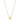KENDRA SCOTT Letter R Pendant Necklace in Gold Metal
