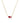 KENDRA SCOTT TATUM SHORT PENDANT NECKLACE GOLD PINK MIX